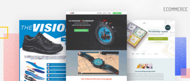 10 Ecommerce Landing Page Examples