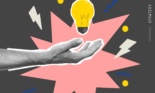 Campaign and marketing strategy optimization hero image with bulb