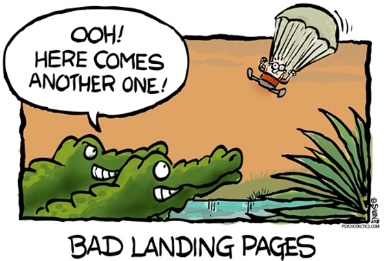 5 Landing Page Design Examples Get Ripped Apart