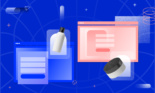 Horizontal header image for blog post called 8 lead generation landing page examples