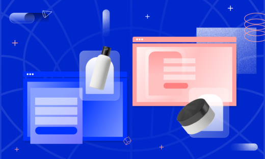 Horizontal header image for blog post called 8 lead generation landing page examples