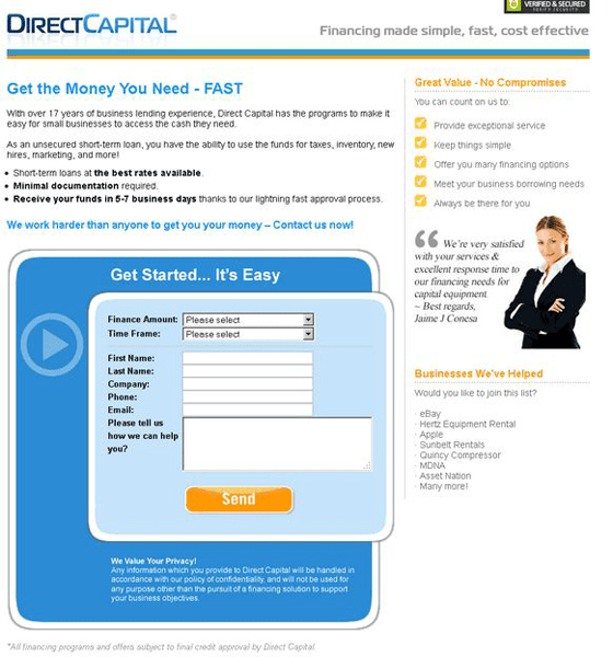 AB Testing Direct Capital