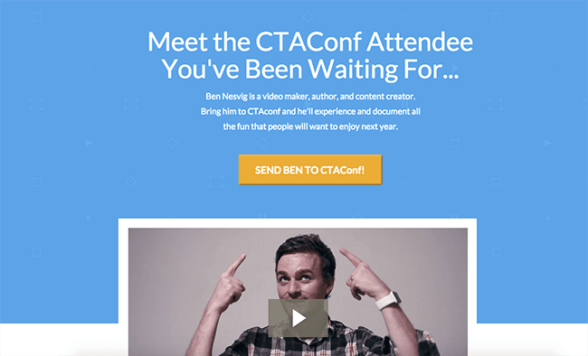 Ben Landing Page