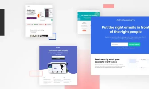 Best B2B landing pages examples of 2023