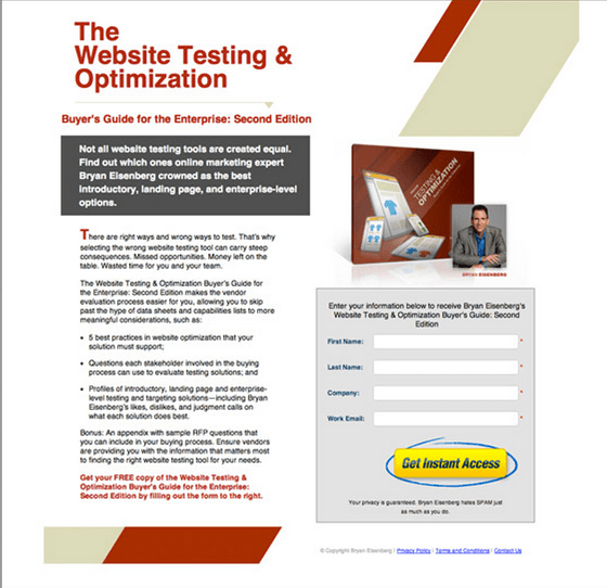 the website testing and optimization