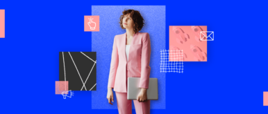 A woman thinking about Digital Marketing definition, types, strategies, and examples