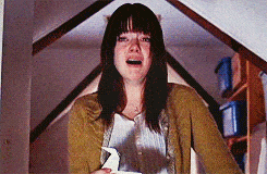 Emma Stone being emotional