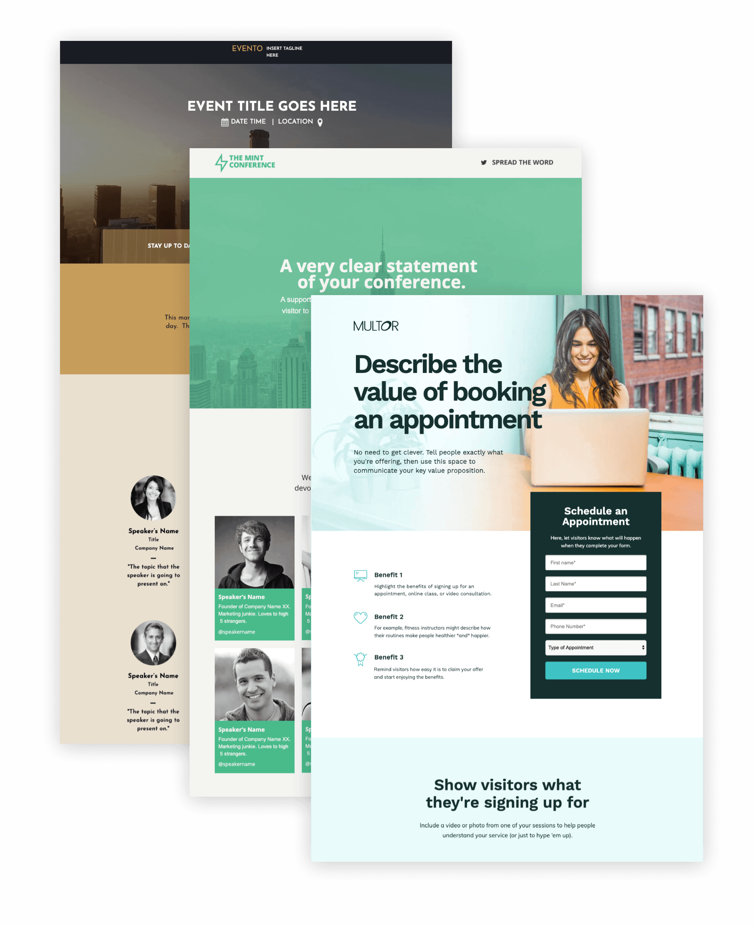 Events and Leisure Templates Image