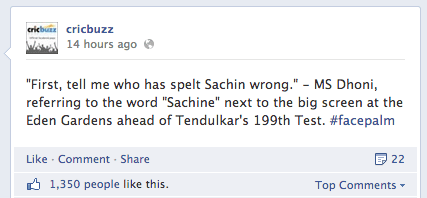 Facebook Tactics Facepalm
