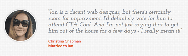 Ian Testimonial