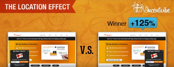 Increase conversions from 200% to 700%: Incentivibe Location Effect