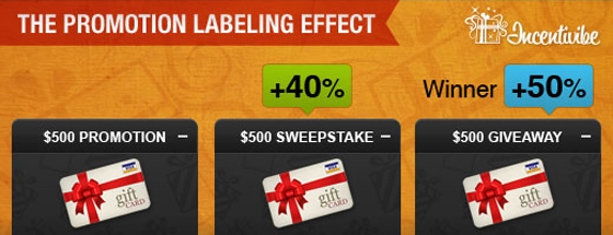 Incentivibe Promotion Labeling Effect