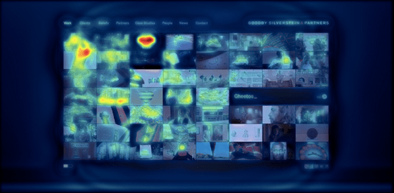 Landing Page With Heat Map