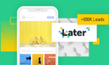 Later SAAS case study - 100k+ Leads with landing pages