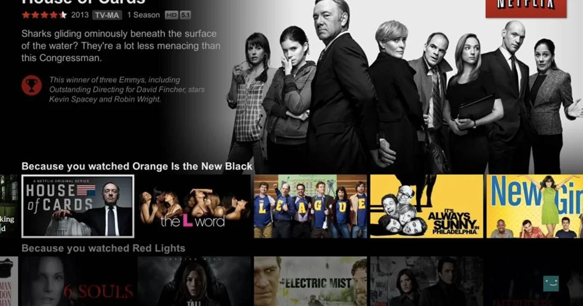 Netflix screenshot depicting how Netflix collects data using AI