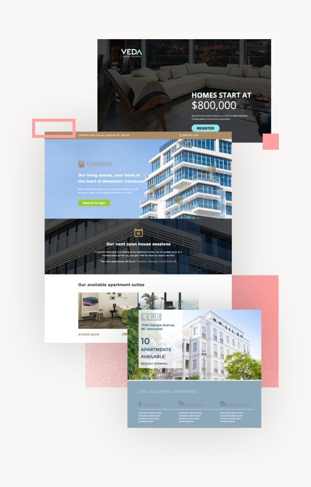 Real Estate Templates Image (mobile)
