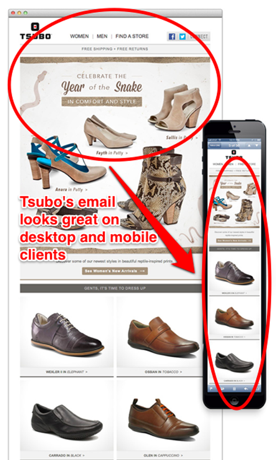 Responsive email template