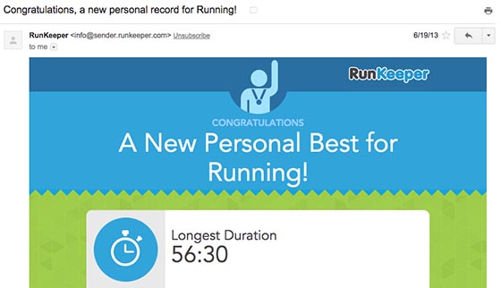 RunKeeper Milestone Email-560