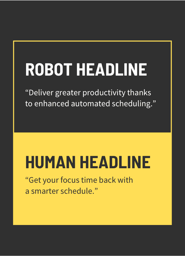SaaS Robot vs Human Headline Image