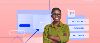 Thumbnail feature image for blog post called "SaaS marketing guide"
