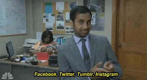 Parks and Rec social media