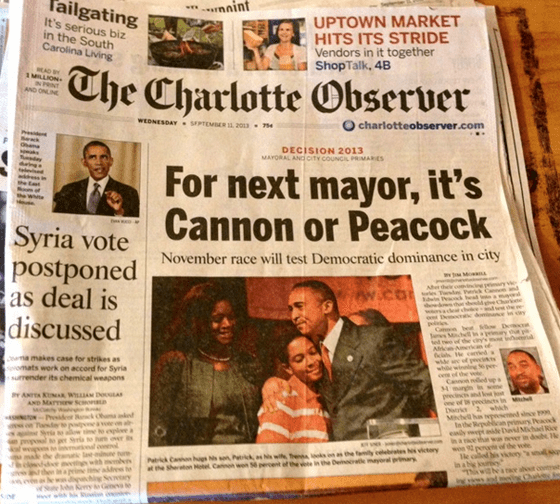The Charlotte Observer - Above The Fold