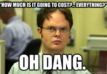The value of a Landing Page - How much is it going to cost?
