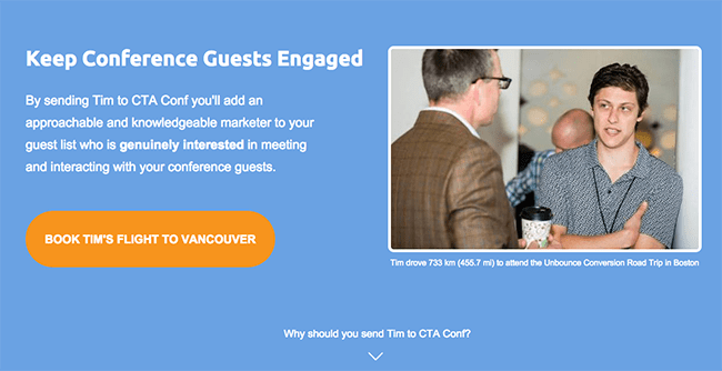 Tim Landing Page