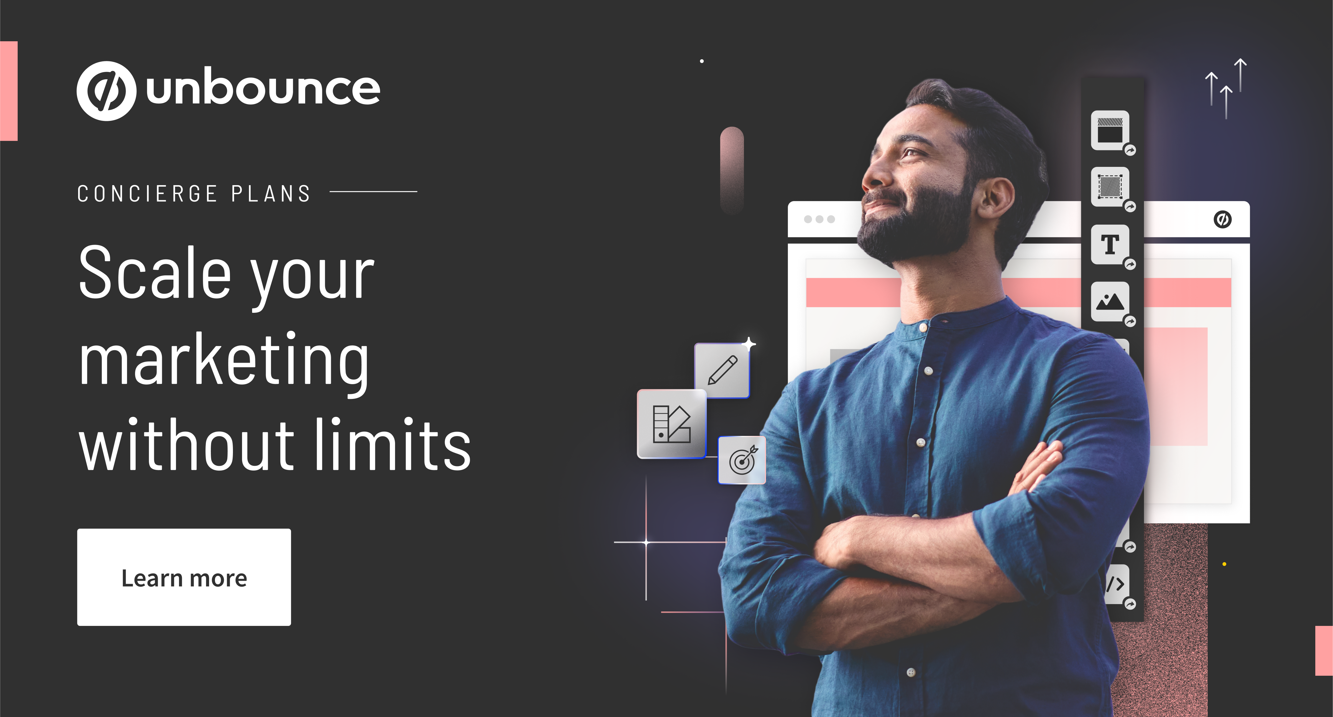 Unbounce plans for marketers and marketing agencies