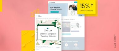Zola Wedding Industry Case study - Hyper targeted marketing
