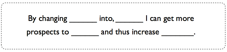 A/B Testing: Hypothesis example