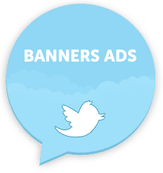 banner ad tweets