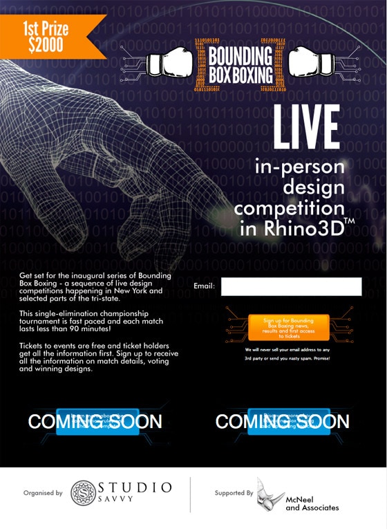 bbboxing landing page example