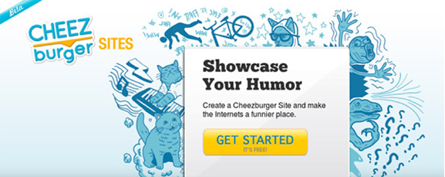 Cheez burger CTA copy