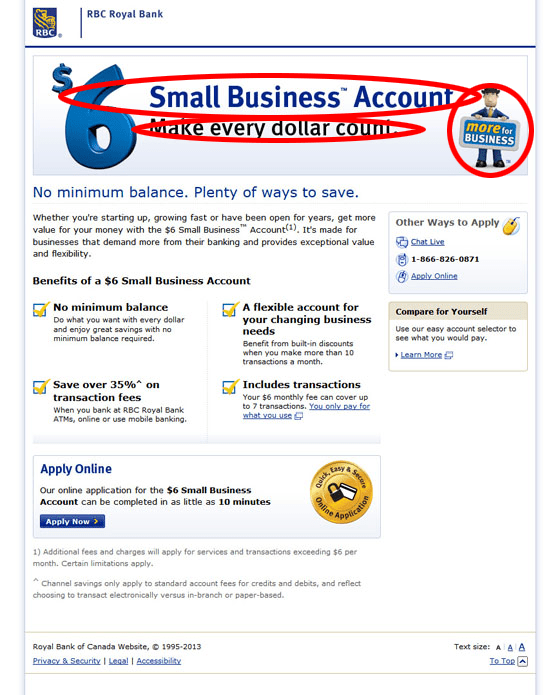Conversion: Message match landing page