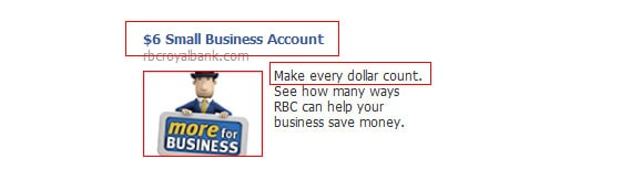 Conversion: RBC Facebook ad
