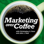 Marketing Over Coffee podcast cover art