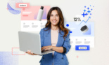 Horizontal hero image for landing page testing blog