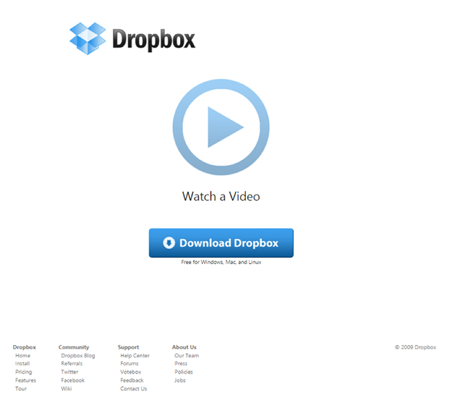 Dropbox video