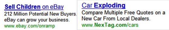 ebay ad examples