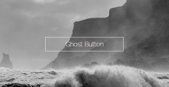 Ghost buttons on landing pages