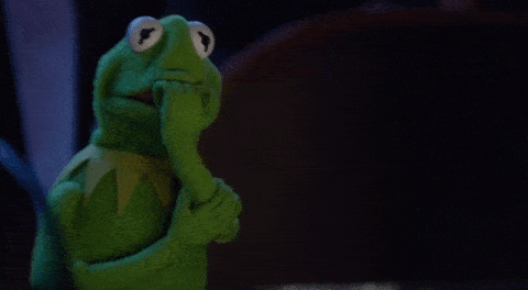 Kermit is nervous about his Landing Page conversion rates
