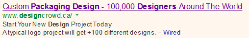 good message match ad