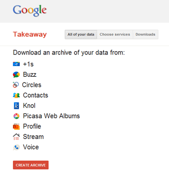 Google Plus Takeaway