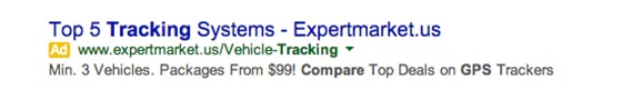 googlead gps