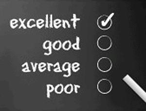landing page rating