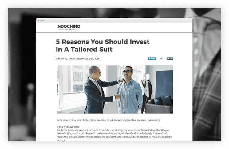 Indochino CRO case study