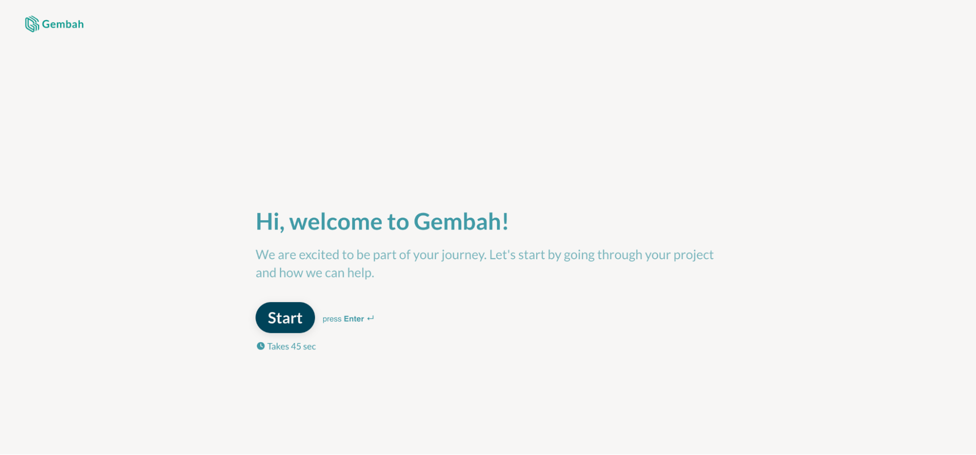 Gembah manufacturing agency multi-step lead generation form