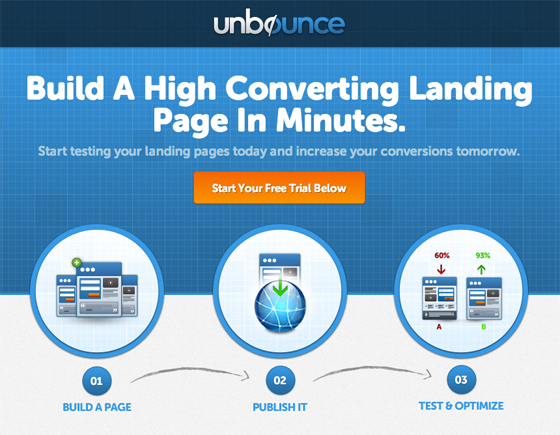 landing page message match