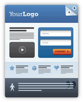 landing page template examples